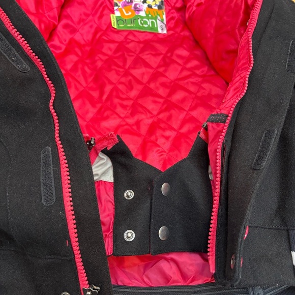 Burton DryRide Varsity Snowboard Jacket Boyfriend Fit Wool Blend Waterproof S - Picture 12 of 16